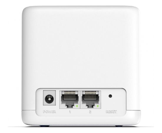 Mercusys AC1300 Whole Home Mesh Wi-Fi System Halo H30G (2-Pack) 802.11ac, 400+867 Mbit/s, Ethernet LAN (RJ-45) ports 2, Mesh Support Yes, MU-MiMO Yes, White