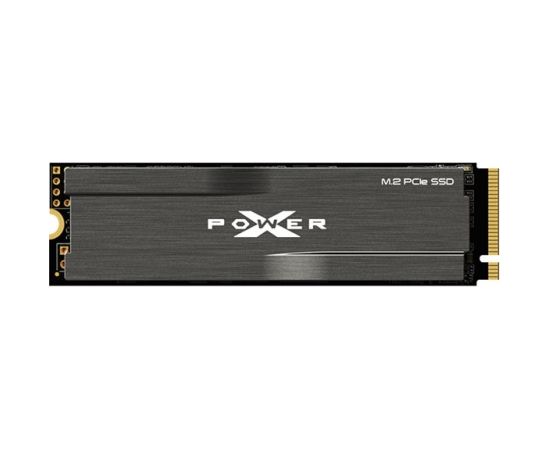 Silicon Power SSD XD80 1TB SSD form factor M.2 2280, SSD interface PCIe Gen3x4, Write speed 3000 MB/s, Read speed 3400 MB/s