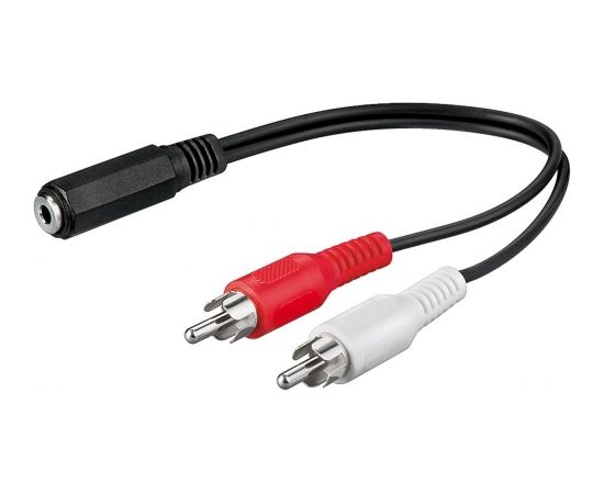 Goobay Audio cable adapter, 3.5 mm 50092