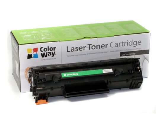 ColorWay Toner Cartridge, Black, Canon: 725, HP CE285A