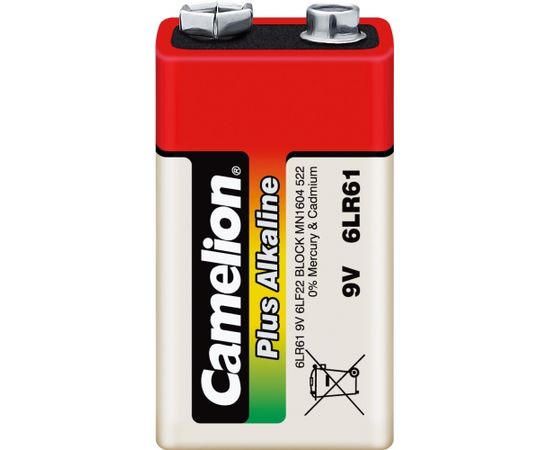 Camelion 9V/6LR61, Plus Alkaline 6LR61, 1 pc(s)