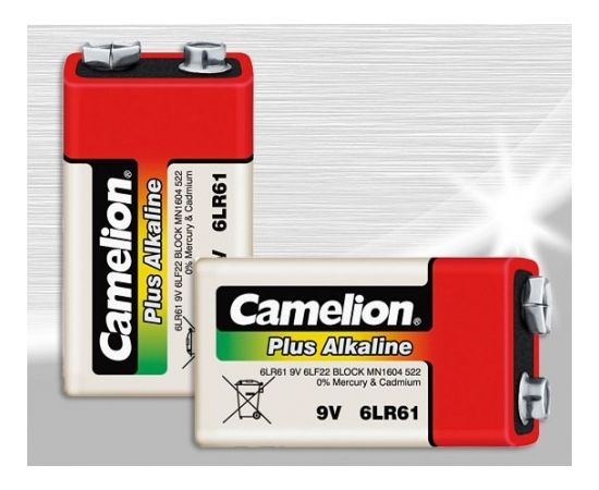 Camelion 9V/6LR61, Plus Alkaline 6LR61, 1 pc(s)