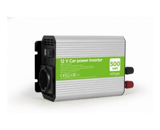 POWER INVERTER CAR 12V 500W/EG-PWC500-01 GEMBIRD