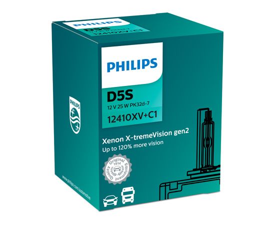 Philips spuldze D5S 12/24V 25W PK32D-7 xenon X-tremeVision gen2