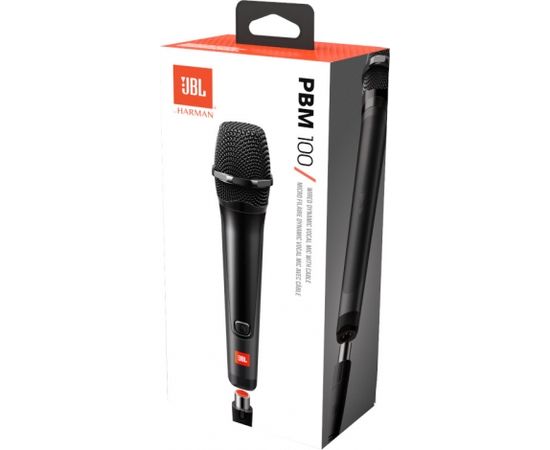 JBL PBM100 BLK Black Mikrofons mikrofons ar vadu 4.5m