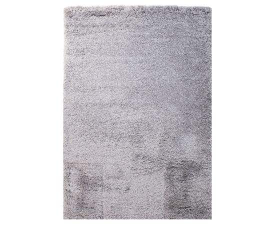Paklājs VELLOSA-2, 160x230cm, pelēks garu bārkšu paklājs