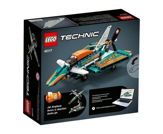 LEGO Technic Sacīkšu lidmašīna, no 7+ gadiem  (42117)