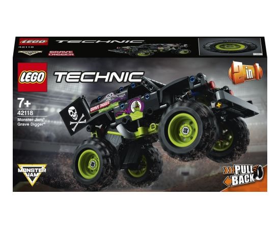 LEGO Technic Monster Jam® Grave Digger®, no 7+ gadiem (42118)