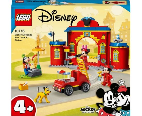 LEGO Disney Mikipeles un viņa draugu ugunsdzēsēju auto un depo (10776)