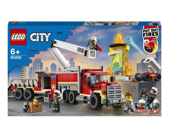 LEGO City Ugunsdzēsēju komandcentrs, no 6+ (60282)