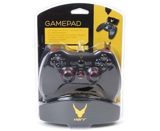 Varr OGPOTG Gamepad Sandpiper OTG Универсальный геймпад для устройств PS3 / PC / Android / с держателем смартфона и вибрации