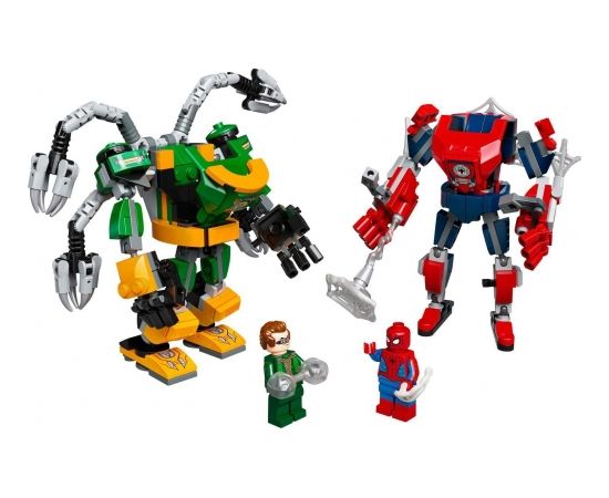 LEGO Zirnekļcilvēka un Doktora Astoņkāja robotu kauja (76198)
