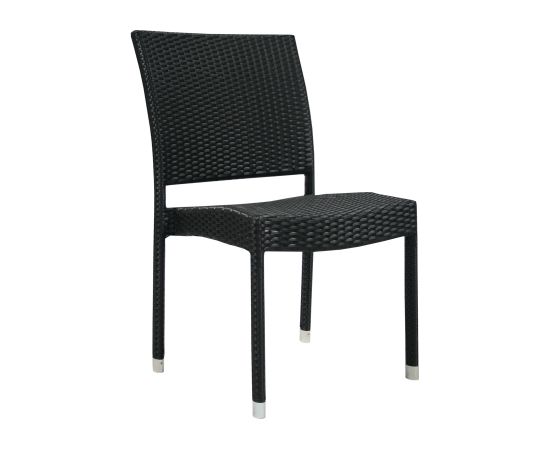 Krēsls WICKER-3, melna