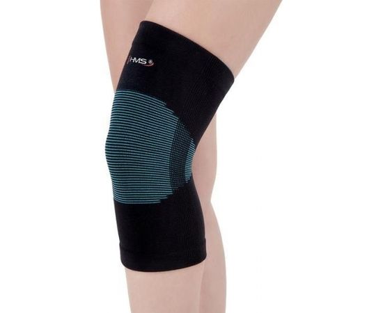 Knee Support HMS KO1526, Turquoise-Black, Size S