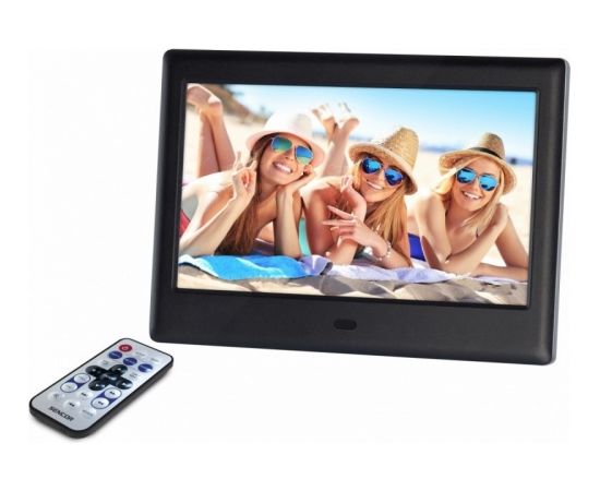 Sencor digital photo frame SDF 782BK, black