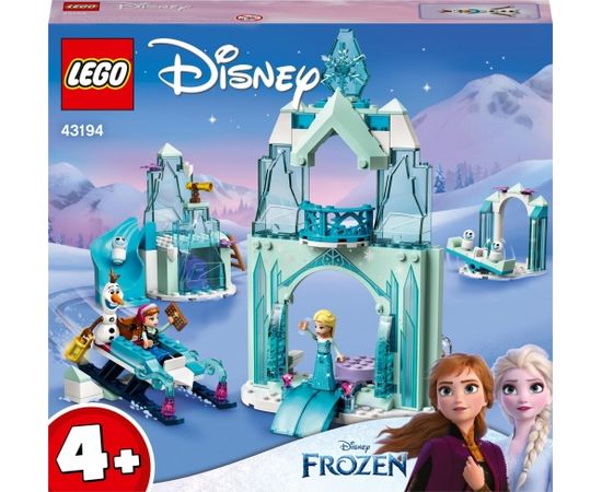 LEGO Disney Princess Annas un Elzas ledus brīnumzeme, no 4+ gadiem (43194) Lego Disney
