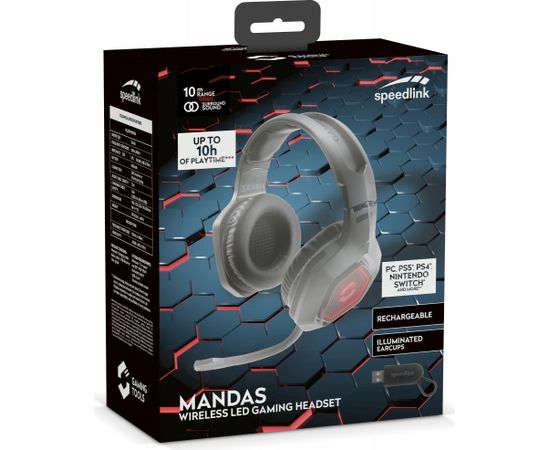 Speedlink headset wireless Mandas (SL-860100BK)