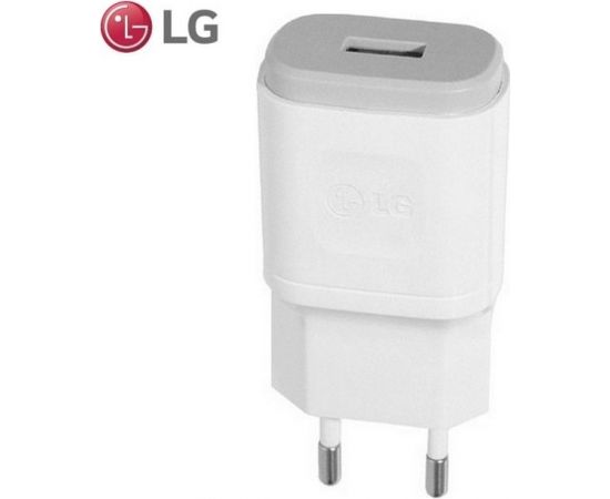 LG MCS-04ED Универсальное Оригинальное USB зарядное устройство 1.8A белый (OEM)