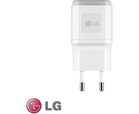 LG MCS-04ER3 Oriģināls Universāls Tīkla USB Lādētājs 1.8A / 5V Balts (OEM)