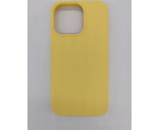 Evelatus  iPhone 13 Pro Liquid Silicone Case Yellow