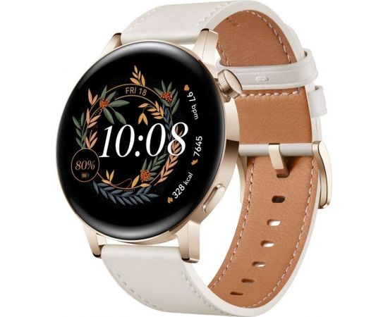 Huawei Watch GT 3 42mm Elegant Edition, white