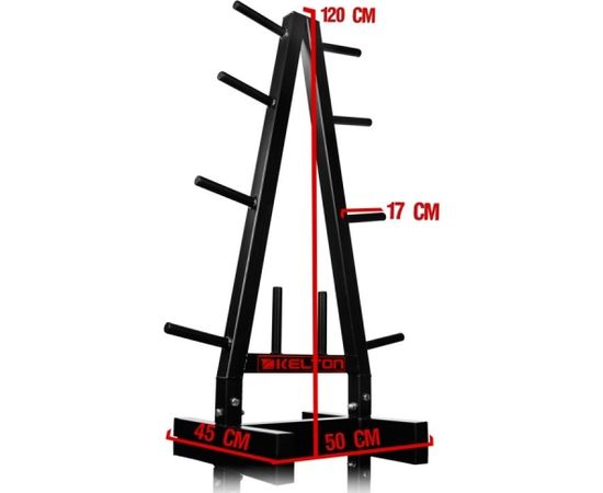 Statīvs svaru diskiem HS6 Kelton HEAVY (27 mm)