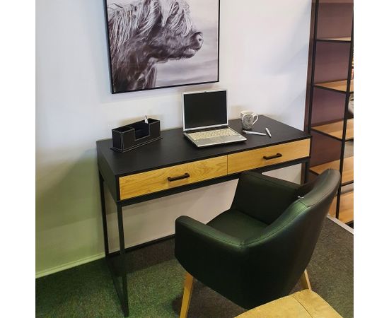 Письменный стол AMSTERDAM 120x50xH79см, черный