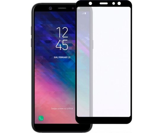 Evelatus Samsung A6+ 2018 2.5D Black Frame (Full Glue)