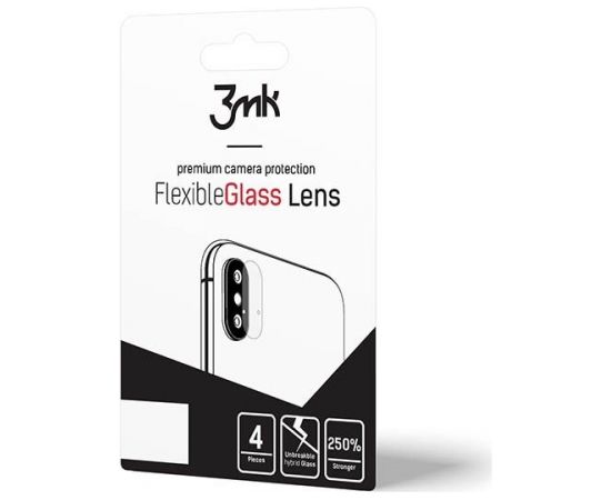 3MK Apple iPhone XR FlexibleGlass Camera Glass Lens (4 PSC)