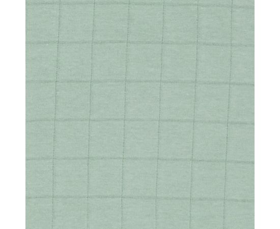 Lodger Slumber Solid kokvlinas palags ar gumiju, Silt Green, 70x140 - SBS 080