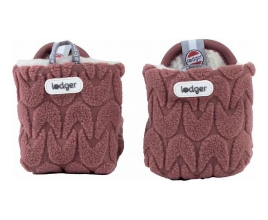 Lodger Slipper Empire Fleece čībiņas, 6-12 mēn., Rosewood - SL 625_6-12