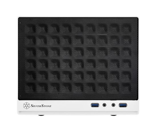 SilverStone Sugo 13 USB 3.0 x2, Mic x1, Spk x1, black, white, Mini-Tower, Power supply included No