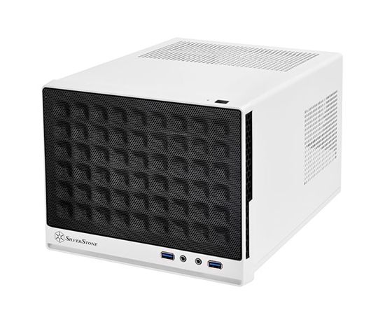 SilverStone Sugo 13 USB 3.0 x2, Mic x1, Spk x1, black, white, Mini-Tower, Power supply included No