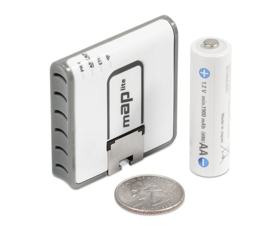 MikroTik RBmAPL-2nD mAP lite Access point Wi-Fi, 802.11b/g/n, 2.4 GHz, 1, Web-based management, 0.15 Gbit/s, Power over Ethernet (PoE), 150 Mbit/s MikroTik RBmAPL-2nD mAP lite Access point Wi-Fi, 802.11b/g/n, 2.4 GHz, 1, Web-based management, 0.15 Gbit/s, Power over Ethernet (PoE), 150 Mbit/s