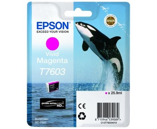 Epson T7603 Ink Cartridge, Magenta