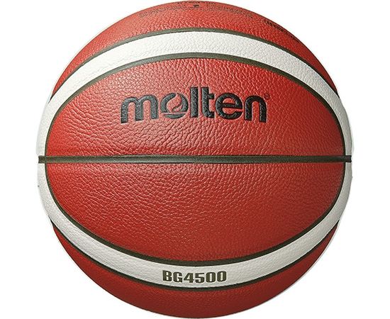 Basketbola bumba TOP sacensības MOLTEN B6G4500X FIBA, sint. ādas izmērs 6