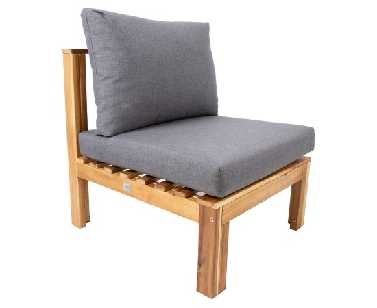 Moduļdīvāns FINLAY vidusdaļa 65x71xH70cm, akācija Dīvāni