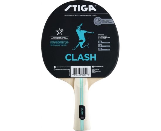 Stiga Hobby Clash (concave) galda tenisa rakete