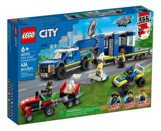 LEGO City Policijas mobilais komandcentrs  (60315)