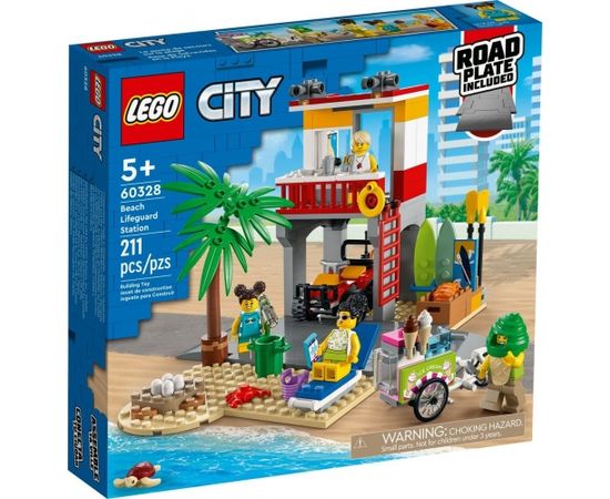 LEGO City Glābēju stacija pludmalē (60328)