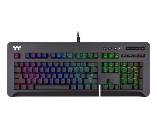 Thermaltake Level 20 GT RGB Gaming Keyboard black, Razer GREEN, USB, US