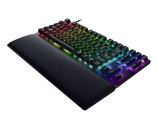 Razer Huntsman V2 TKL black, LEDs RGB, Razer Clicky Optical purple, USB, US