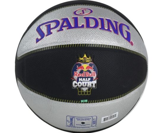 Spalding TF-33 Red Bull Half Court Ball 76863Z Basketbola bumba