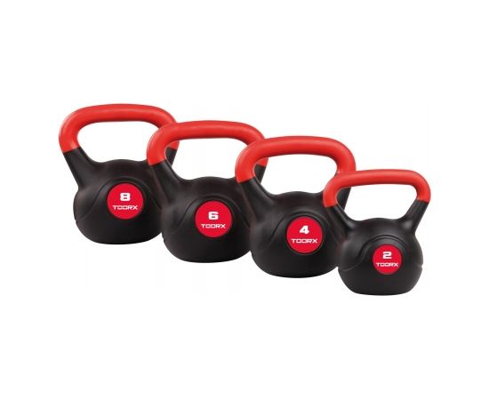 Kettlebell TOORX 6kg PVC coated