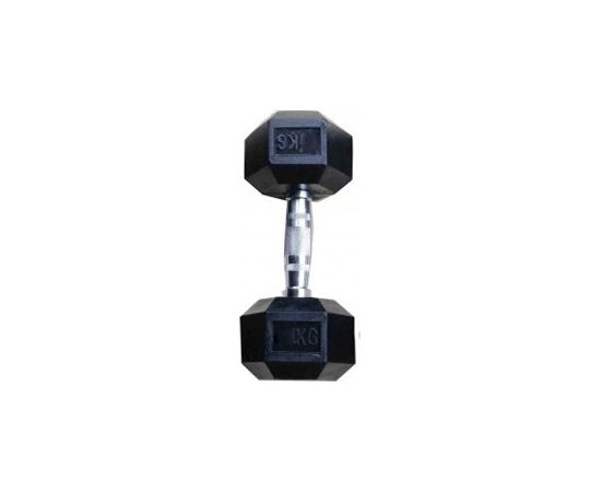 Toorx Hex rubber dumbbell 30kg