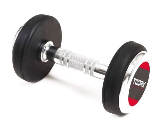 Toorx Professional rubber dumbbell 24kg