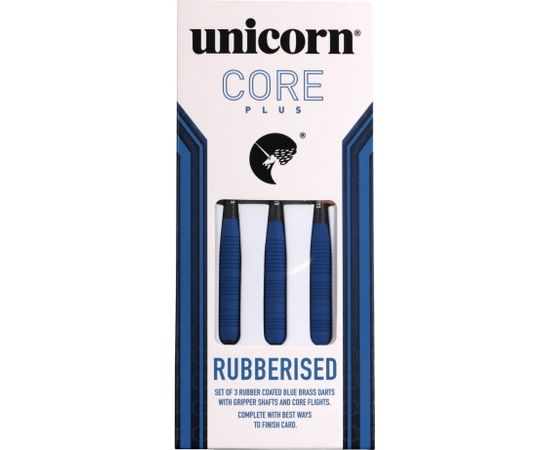 Дротики Steeltip UNICORN Core Plus Win Blue Brass 3x23g