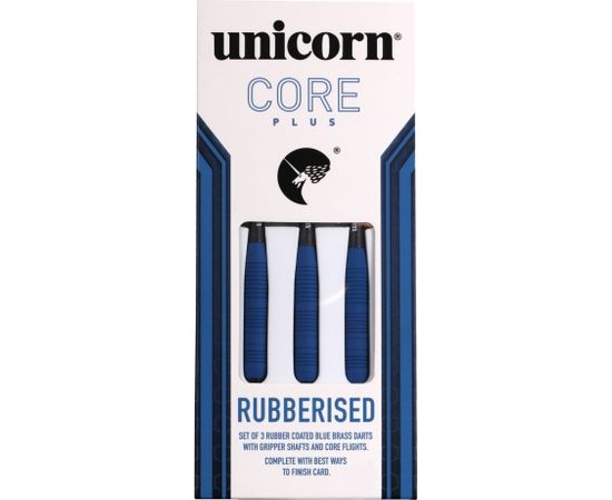 Darts Steeltip UNICORN Core Plus Win Blue Brass 3x25g