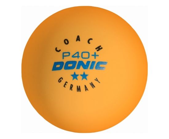 Table tennis ball DONIC P40+ Coach 2 star  6 pcs Orange