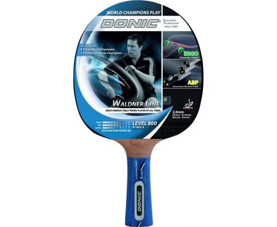 Table tennis bat DONIC Waldner 800